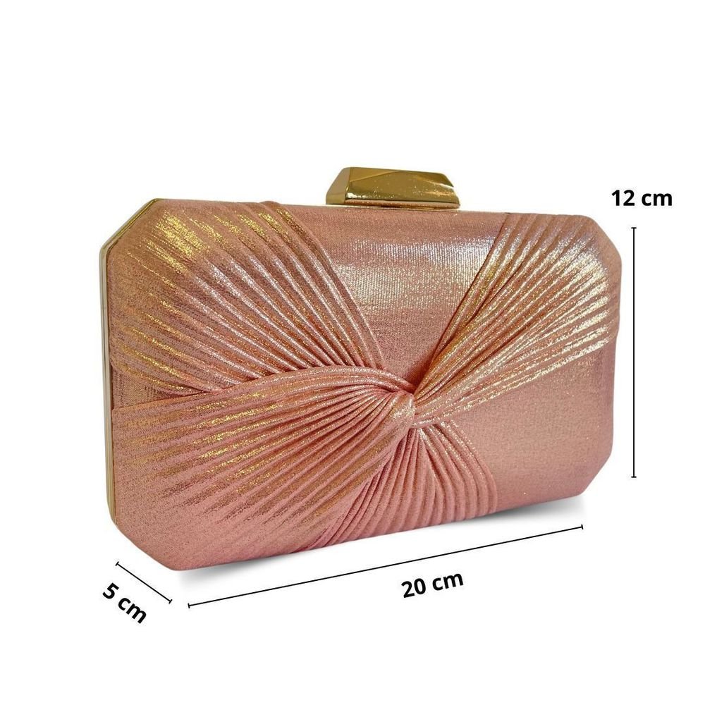 Bolsa Carteira De Mão Clutch Festa Balada Sofisticada Isabel Rosa 3