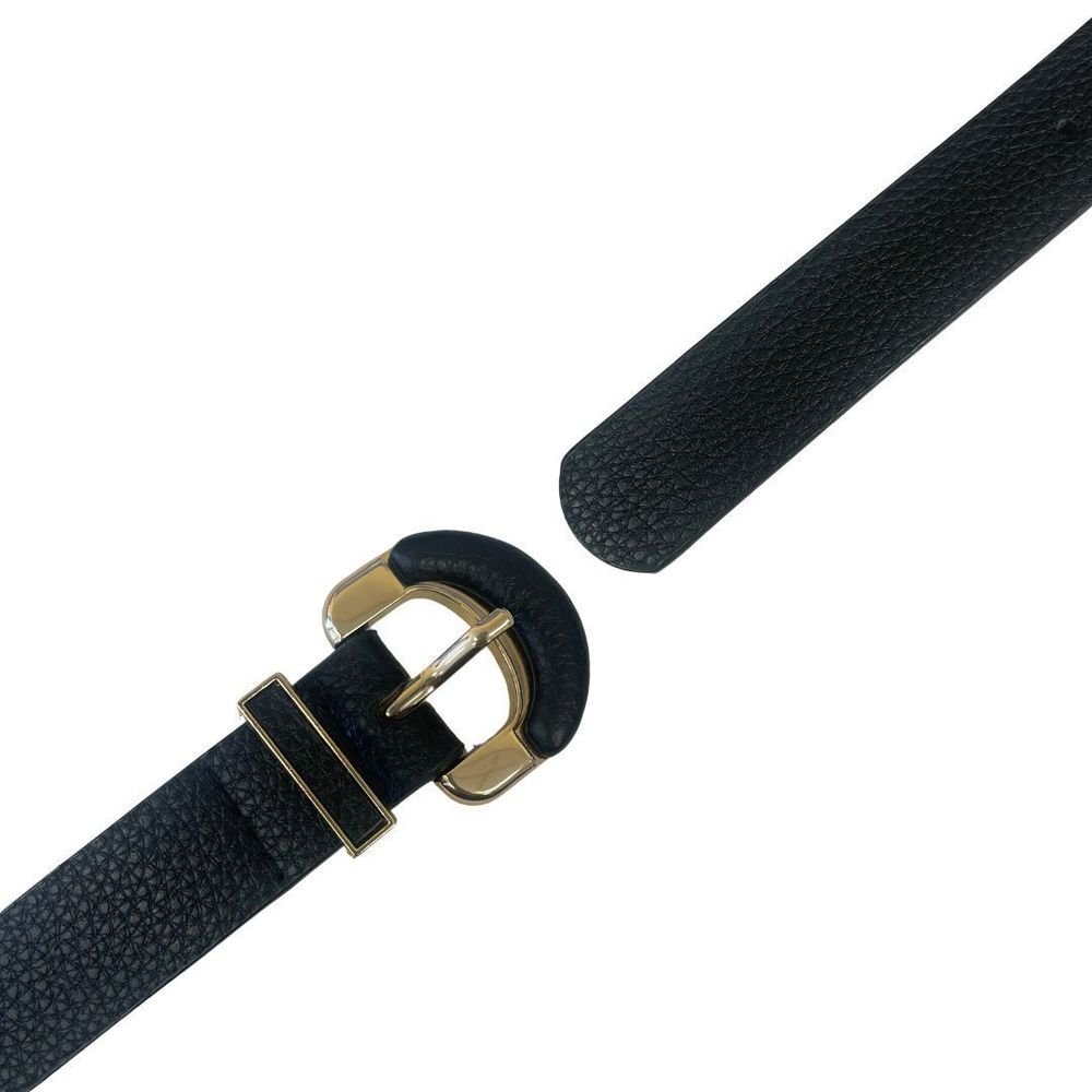 Cinto Feminino Fashion Sofisticado Cibele Preto 3