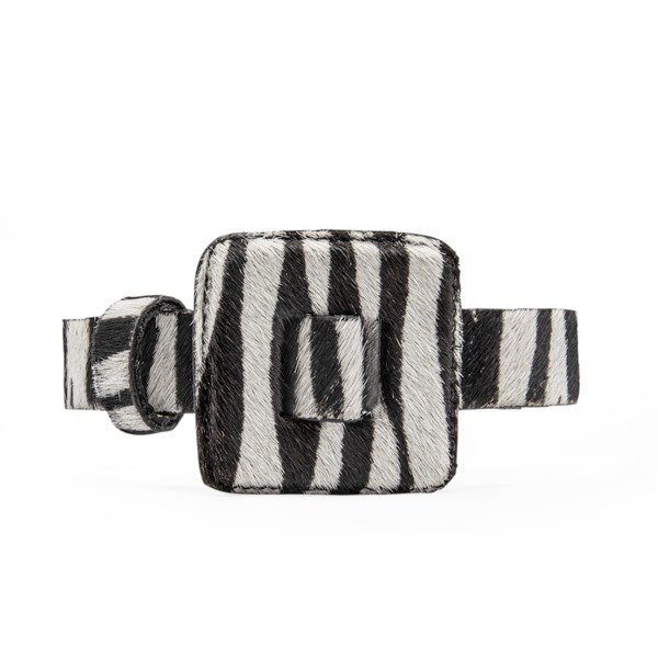 CINTO EM COURO ANIMAL PRINT INFANTIL