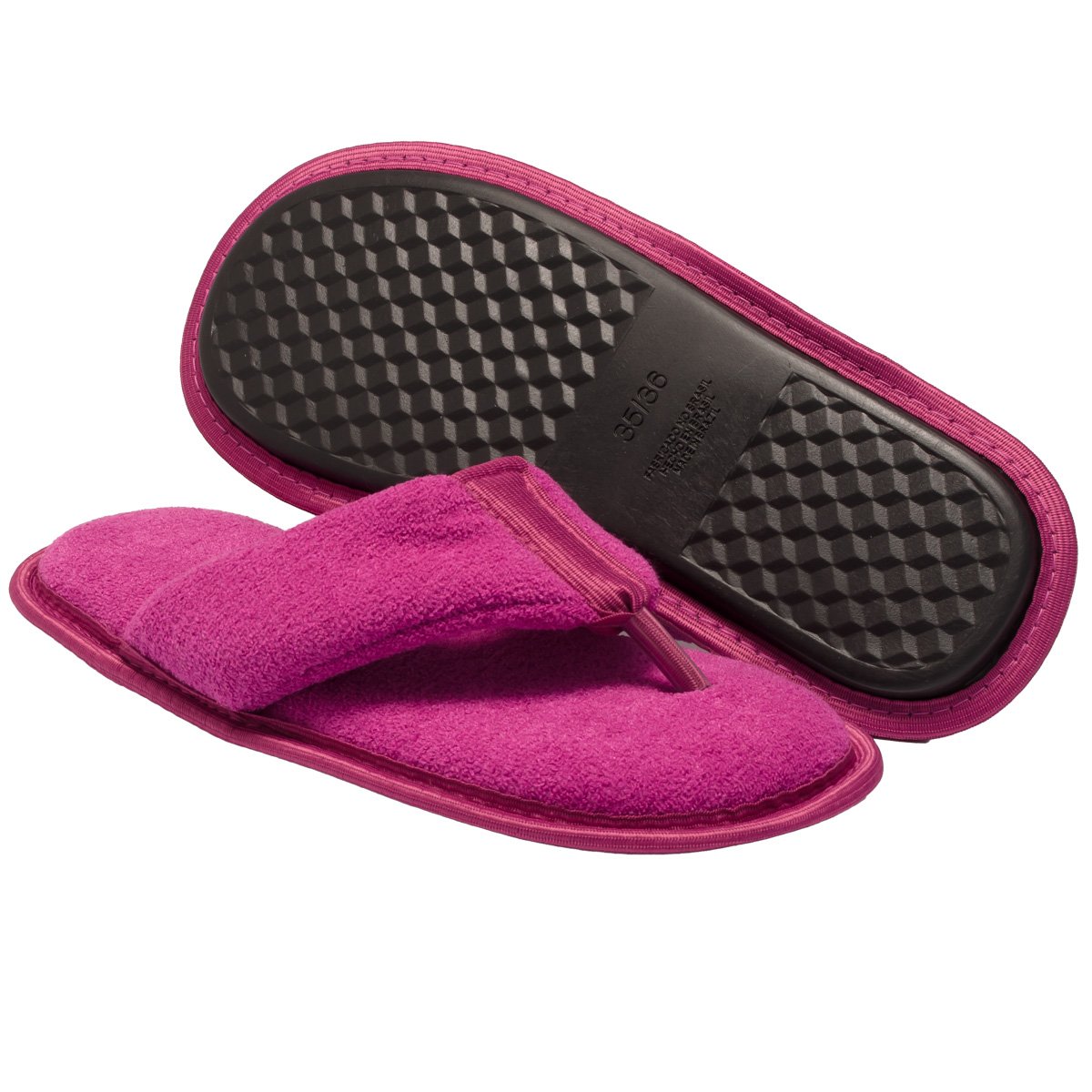 Pantufa Unissex Antiderrapante Rosa Chinelo de Quarto Super Fofinho e Resistente Rosa 2