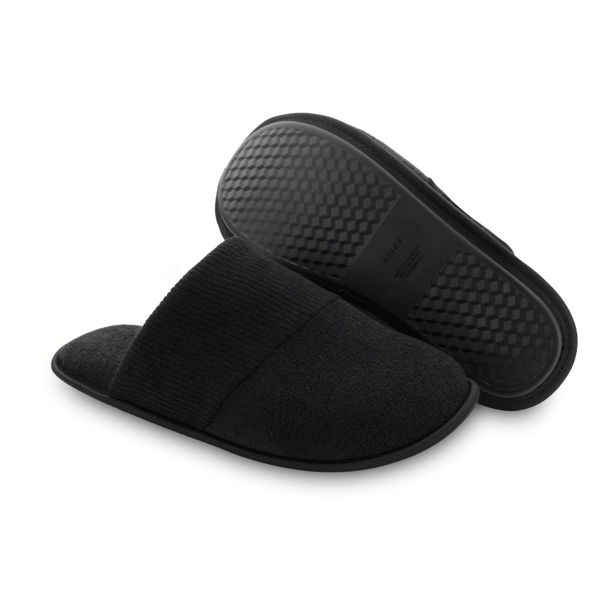 Pantufa Masculino Preta Antiderrapante Disponíveis do 27 até 46 Super Confortável e Resistente Preto 2