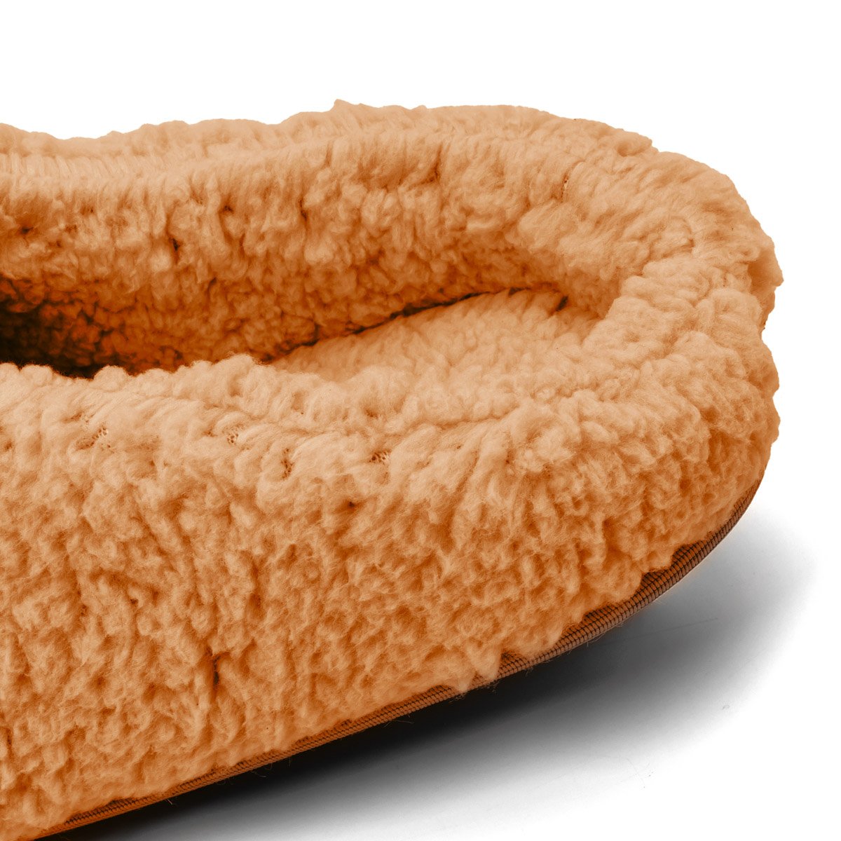 Pantufa de Pelinho Caramelo Antiderrapante Chinelo de Quarto Super Fofinho e Resistente Caramelo 2
