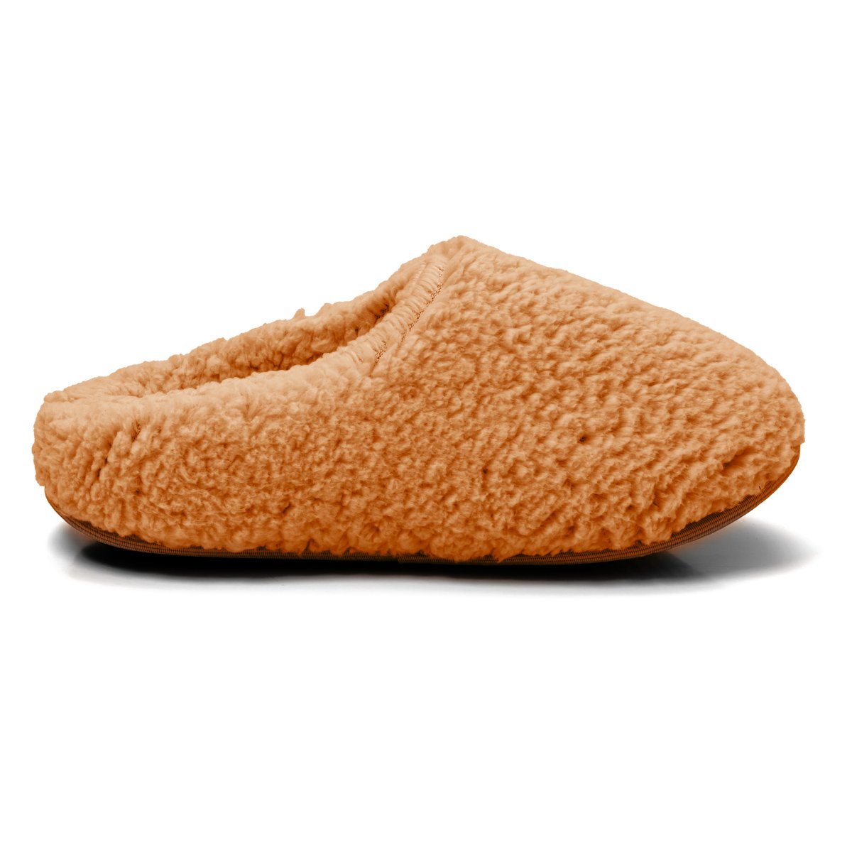 Pantufa de Pelinho Caramelo Antiderrapante Chinelo de Quarto Super Fofinho e Resistente Caramelo 5