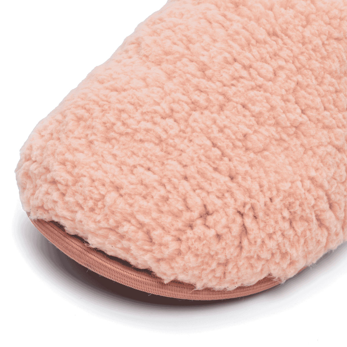 Pantufa de Pelinho Rose Antiderrapante Chinelo de Quarto Super Fofinho e Resistente Rose 3