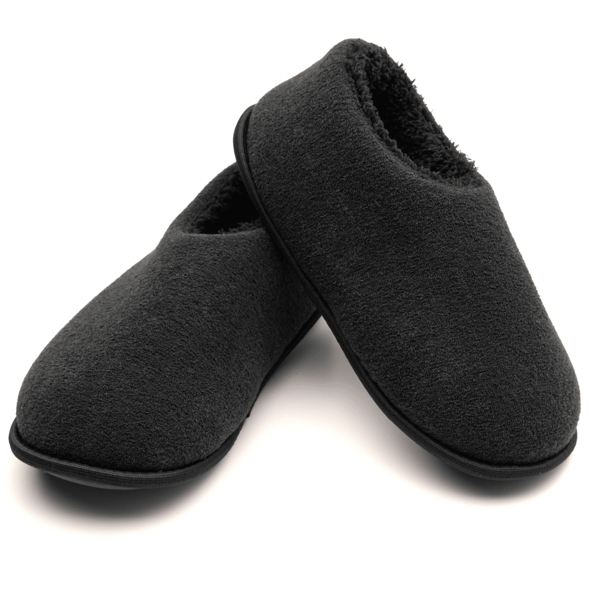 Pantufa Unissex Adulta e Infantil, Sapatilha Preta Antiderrapante, Chinelo de Quarto Super Fofinho e Resistente. Preto 3