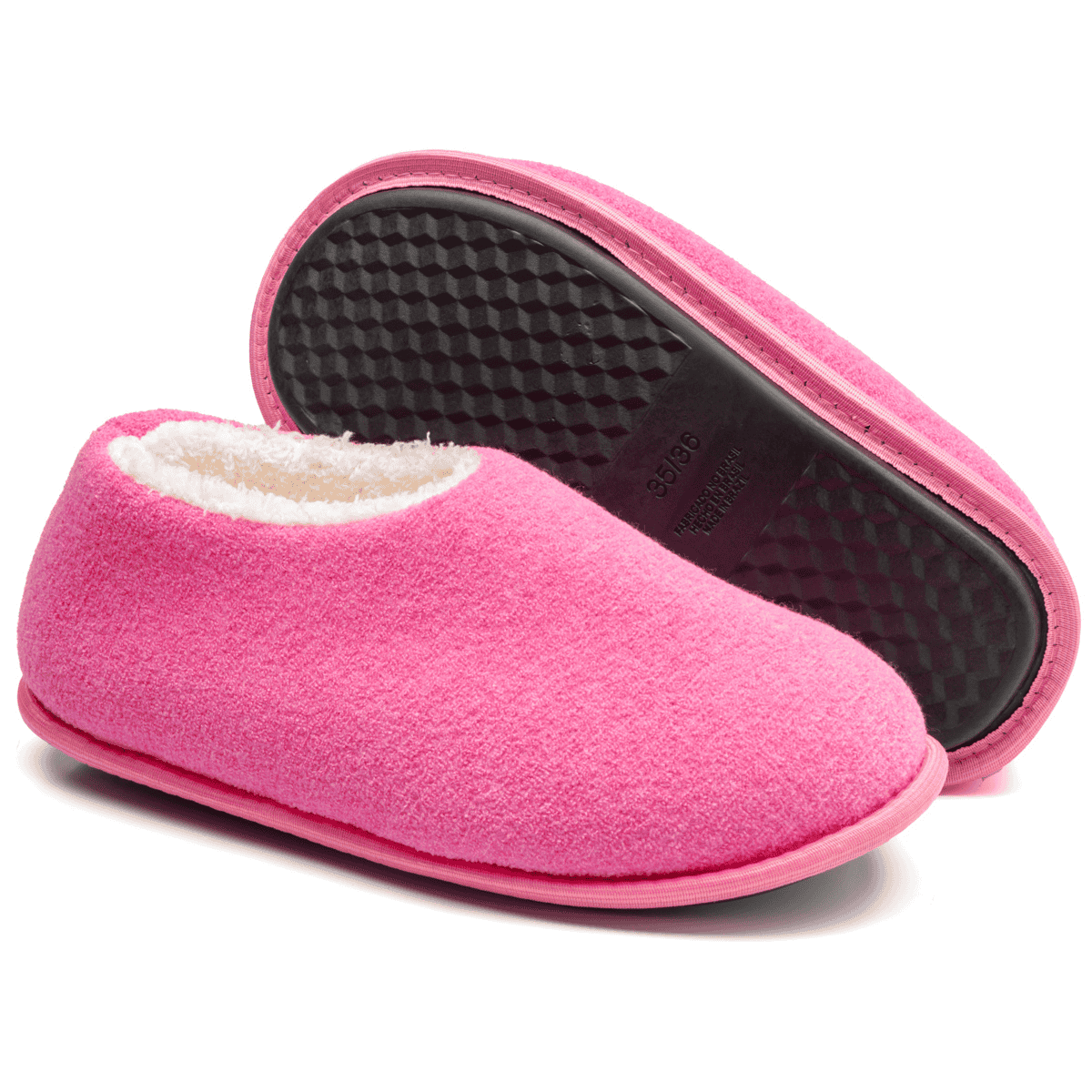 Pantufa Unissex Adulta e Infantil, Sapatilha Rosa Antiderrapante, Chinelo de Quarto Super Fofinho e Resistente.