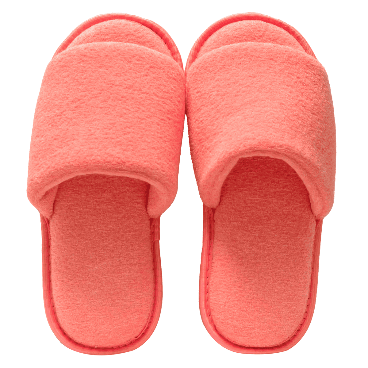 Pantufa Slide Laranja com Sola Antiderrapante Chinelo de Quarto Super Macio e Resistente