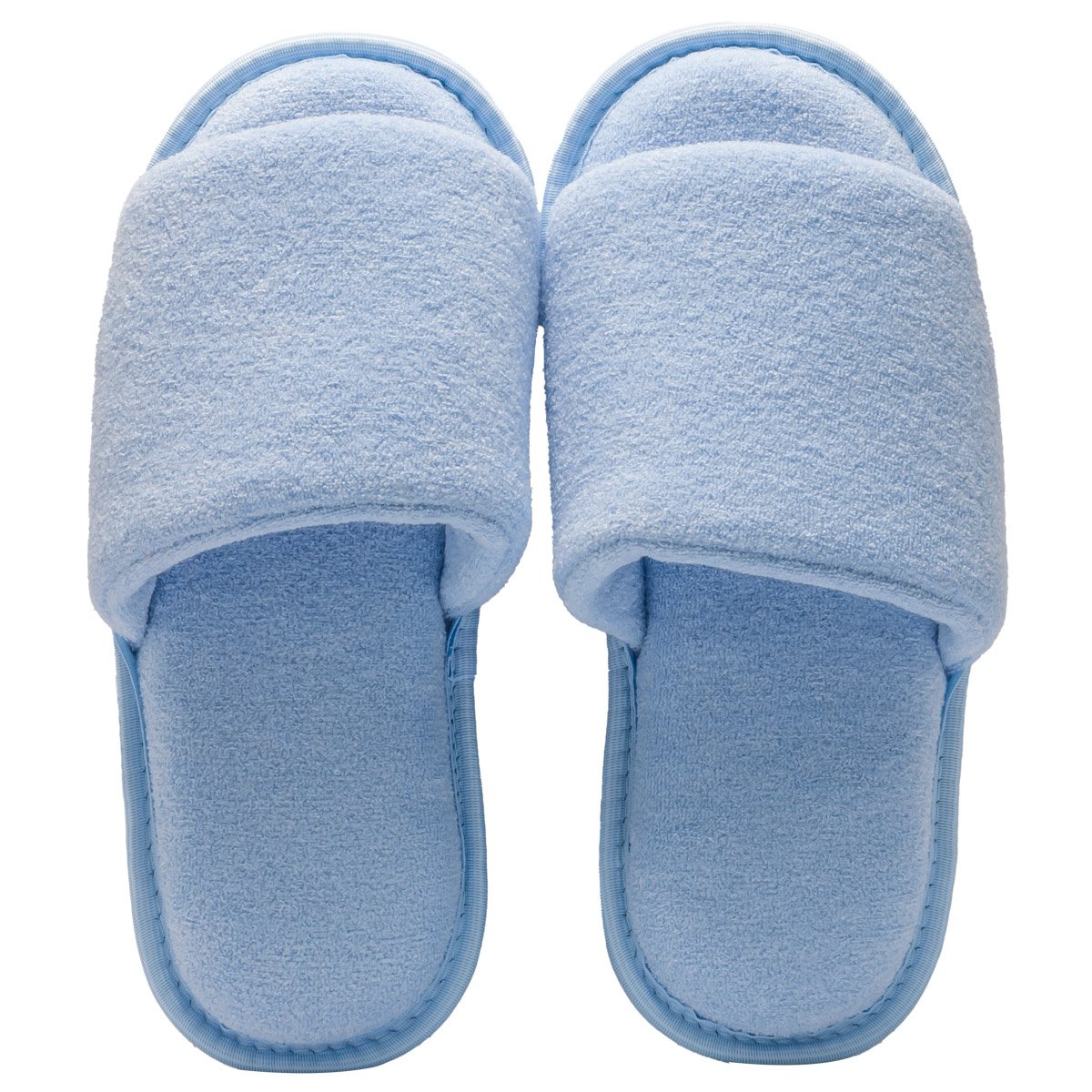 Pantufa Slide Azul com Sola Antiderrapante Chinelo de Quarto Super Macio e Resistente