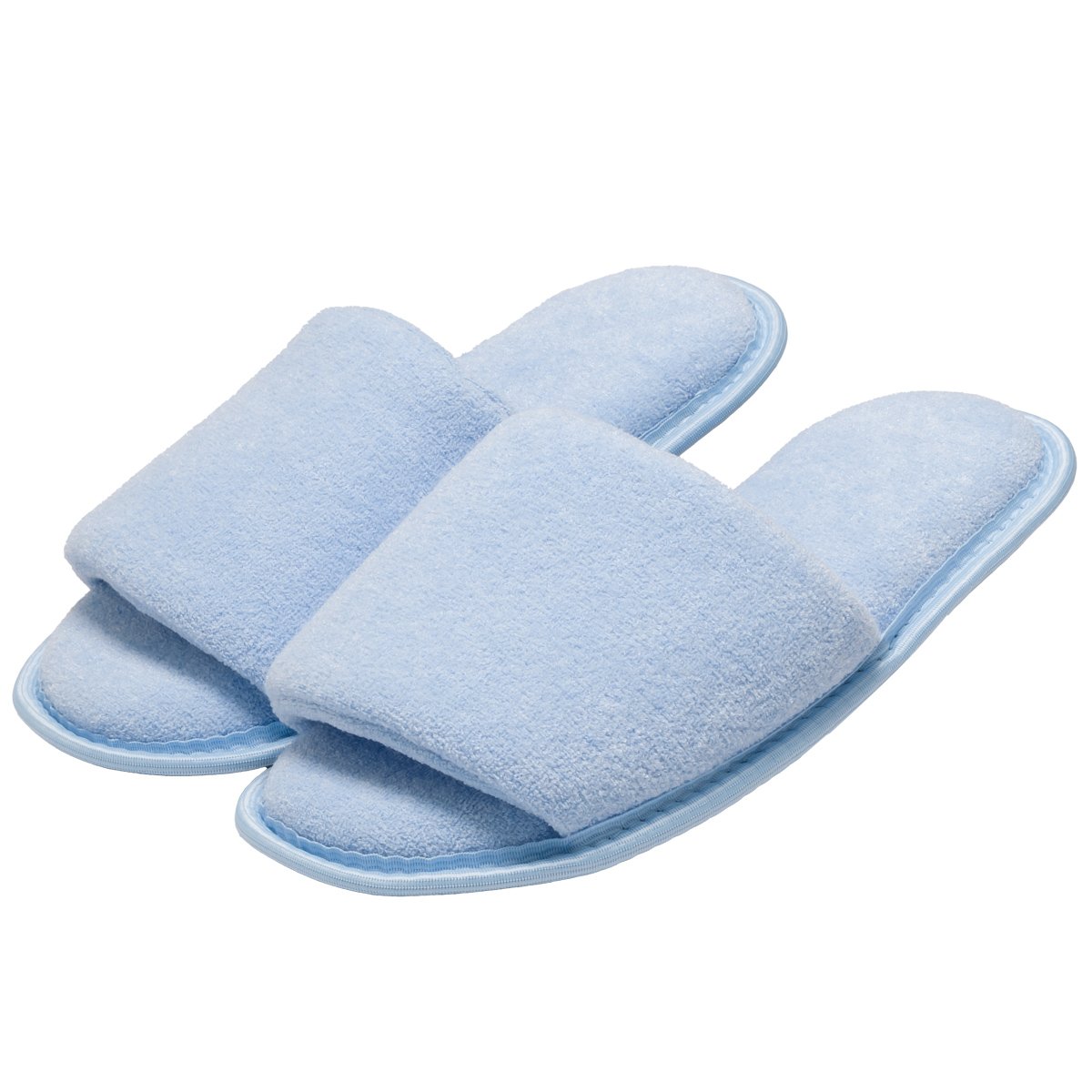 Pantufa Slide Azul com Sola Antiderrapante Chinelo de Quarto Super Macio e Resistente Azul Claro 2