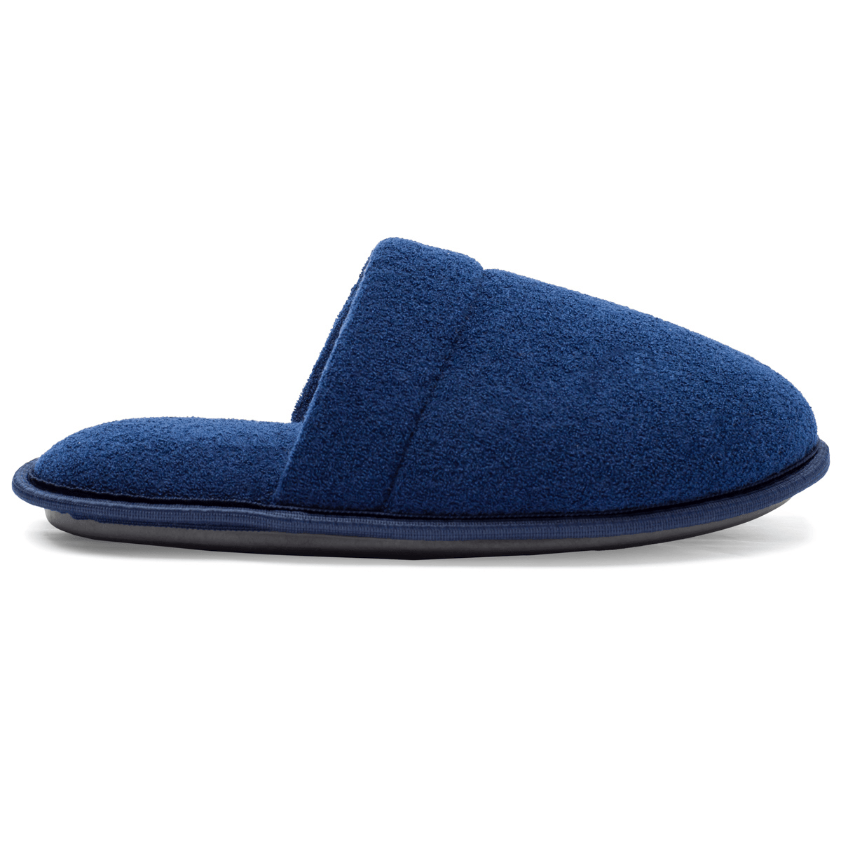 Pantufa Antiderrapante Azul Chinelo de Quarto Tradicional Super Quentinha e Resistente Unissex Azul Marinho 2