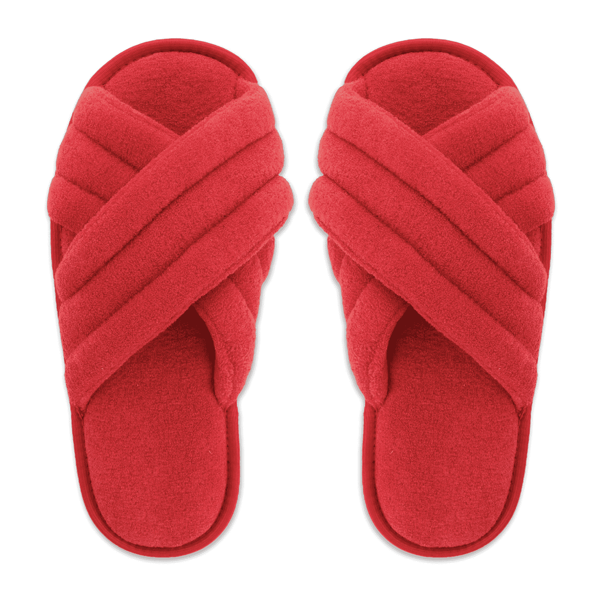 Pantufa Antiderrapante Vermelho Super Resistente Chinelo de Quarto Macio e Leve do 27 até 46