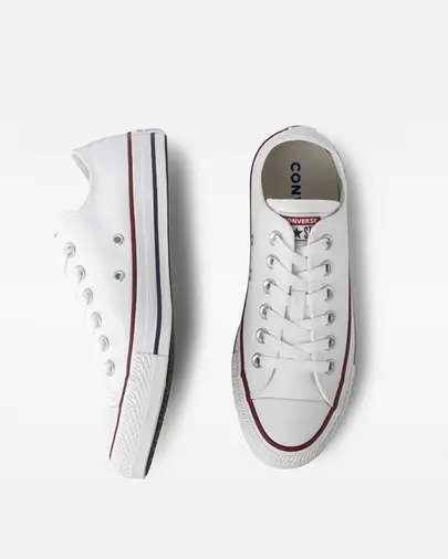 Tenis Converse Ct00010001 Ct Low   Branco/Vermelho/Marinho 5