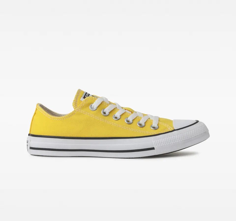 Tenis Converse Ct00100006 Ct Low Amarelo/Branco/Preto 1