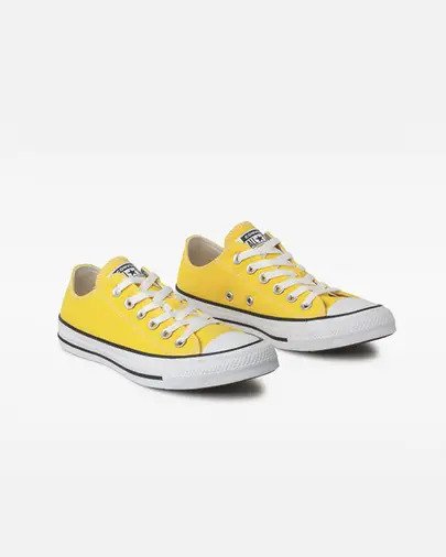 Tenis Converse Ct00100006 Ct Low Amarelo/Branco/Preto 2
