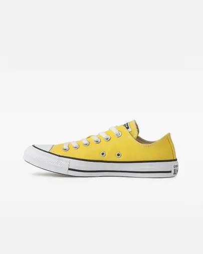 Tenis Converse Ct00100006 Ct Low Amarelo/Branco/Preto 4