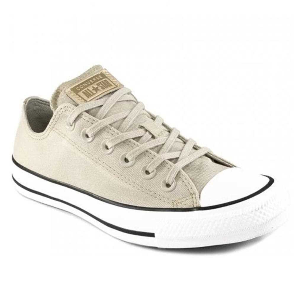 Tenis Converse Ct17300001 Ct Low Bege Claro/Ouro Claro/Branco 1