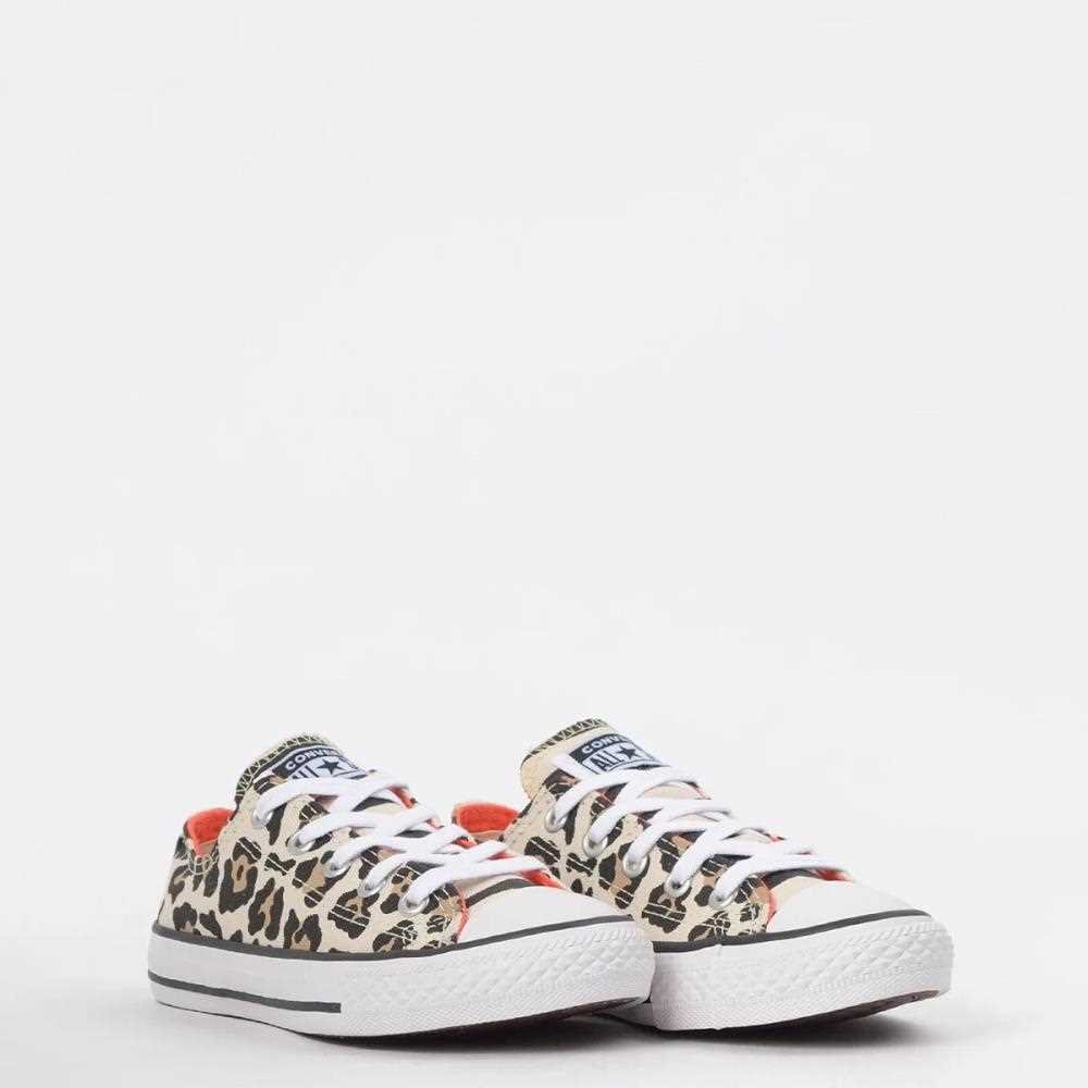 Tenis Infantil Converse Ck08090001 Onça/Laranja/Branco 4