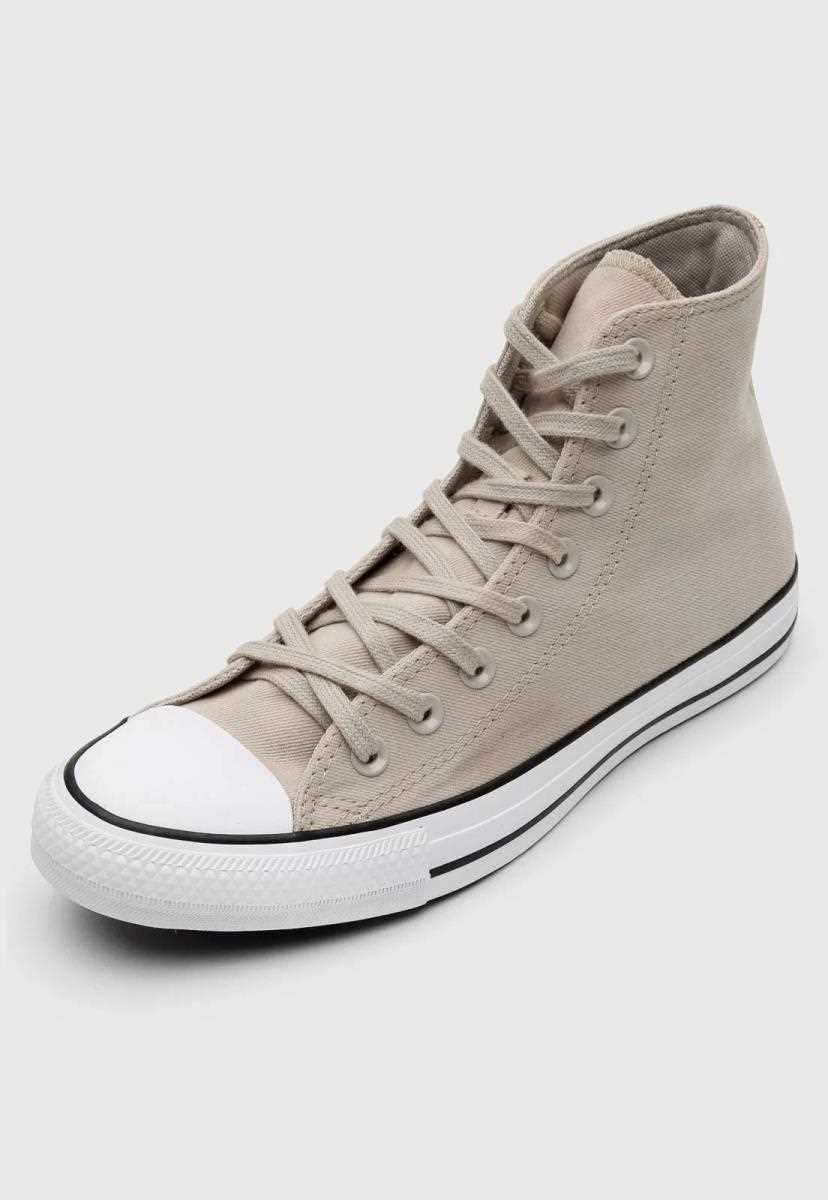 Tenis Converse Ct17290001 Ct Hi  Bege/Dourado/Branco 3