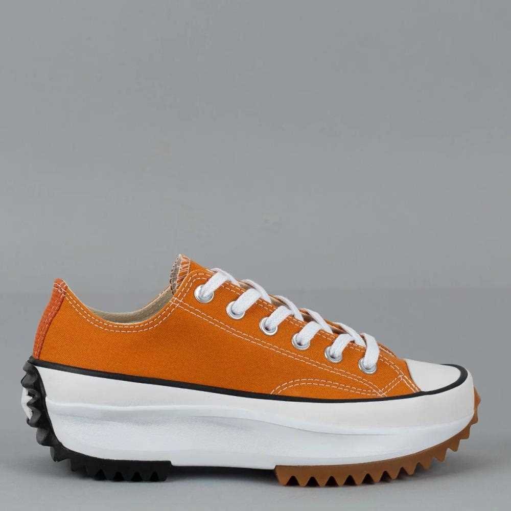Tenis Converse Co03810005 Run Star Low Plataforma  Laranja/Preto/Branco 1