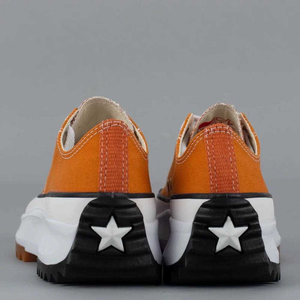 Tenis Converse Co03810005 Run Star Low Plataforma  Laranja/Preto/Branco 4