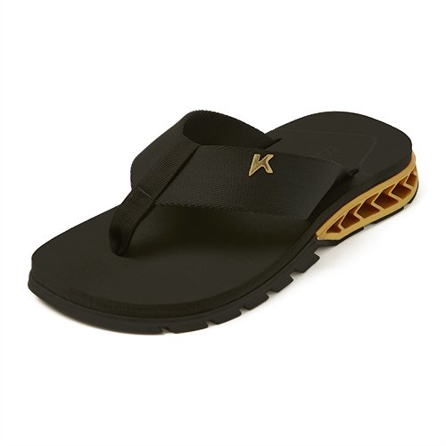 Chinelo Kenner Dbu-02 Rakka Preto/Dourado 3