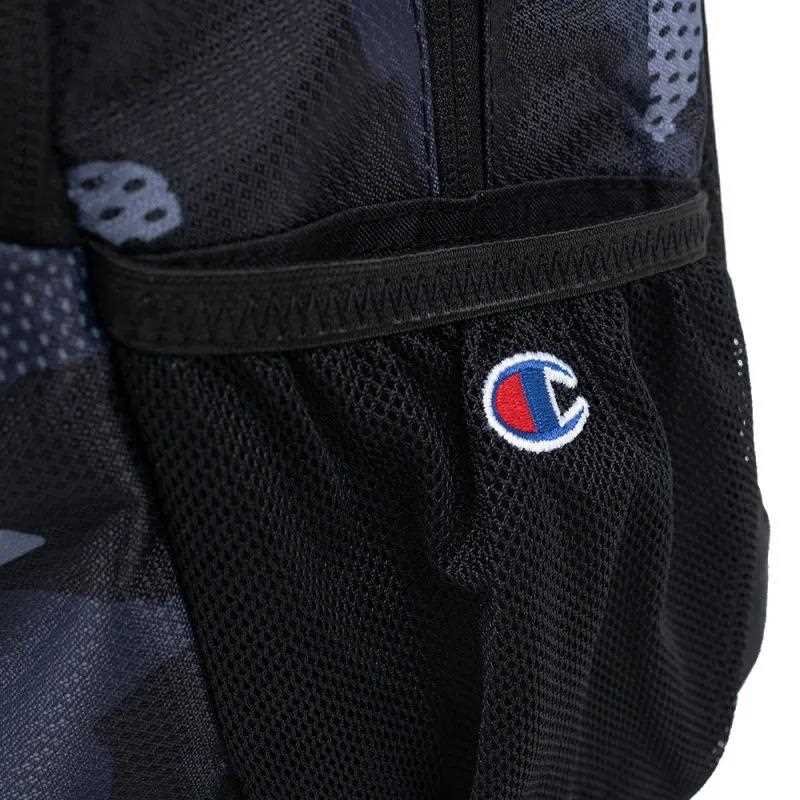 Mochila Champion Preto/Cinza/Camuflado 2