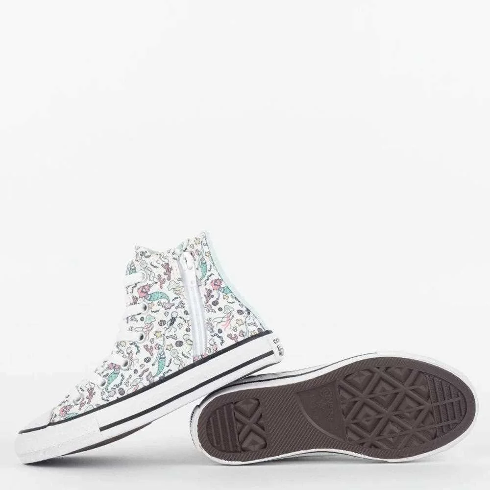 Tenis Infantil Converse Ck10530001 Multicores/Branco/Preto 3