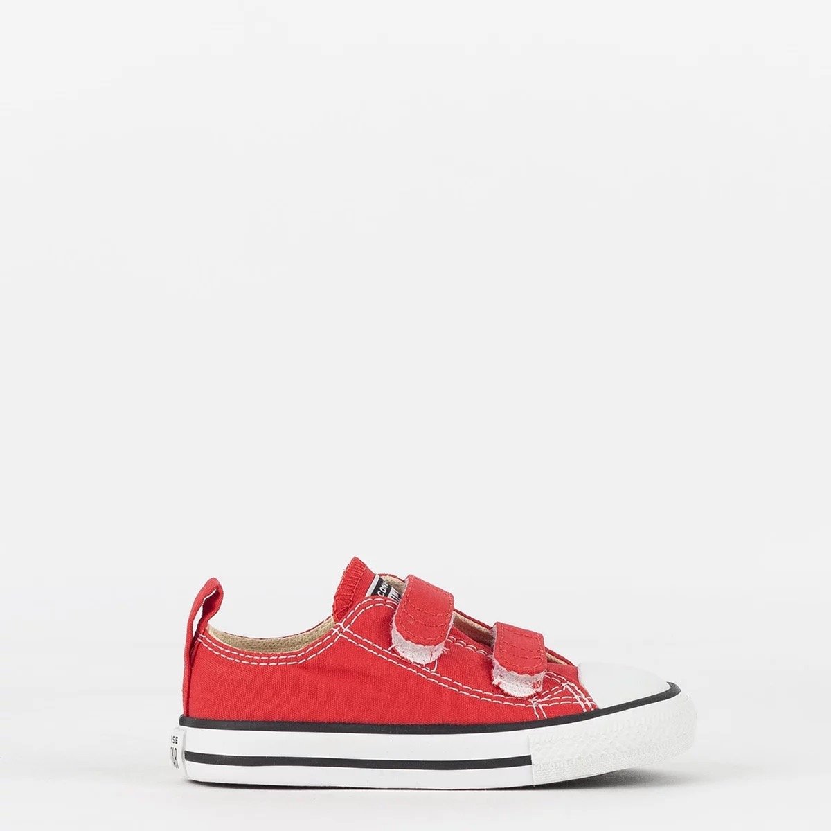 Tenis Infantil Converse Ck10410004 Ct Low   Vermelho/Preto/Branco 1