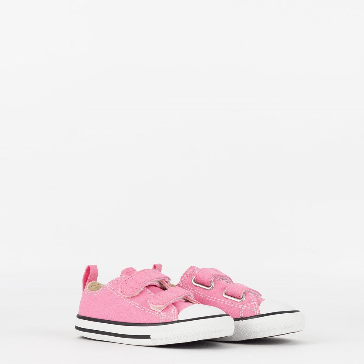 Tenis Infantil Converse Ck10410006  Rosa/Preto/Branco 2