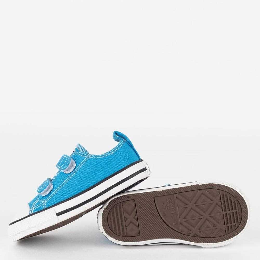 Tenis Infantil Converse Ck09610010   Azul/Preto/Branco 2