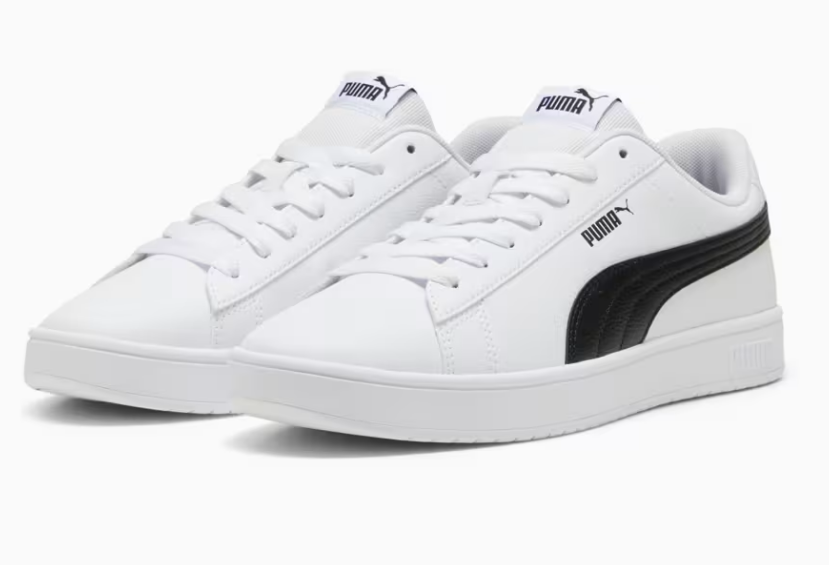 Tênis Puma Up Couro 372605 02  Branco/Preto 2
