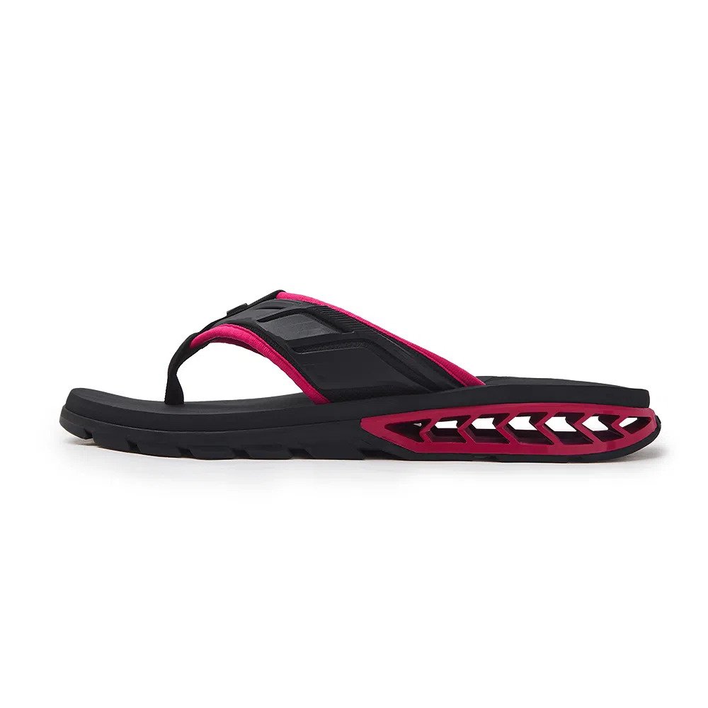 Chinelo Kenner Dyn-04 Rakka L7nnon Preto/Rosa/Branco 2