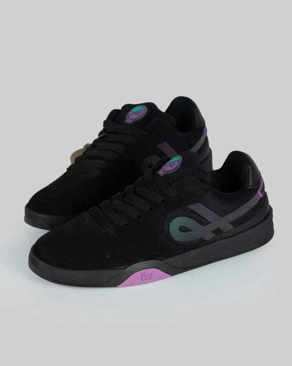 Tenis Ous 350044-3 Imigrante Serie X   Preto/Roxo 4