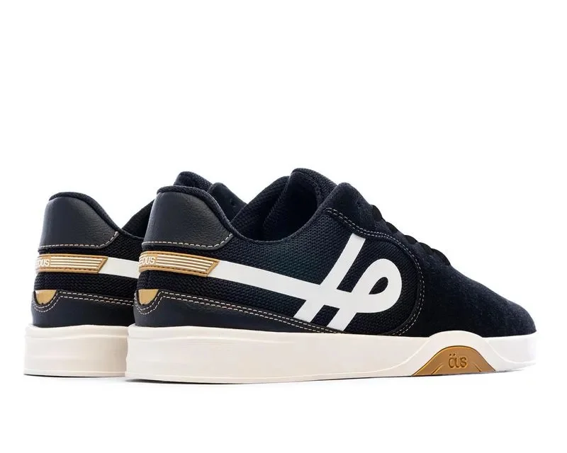 Tenis Ous 350001-92 Imigrante Preto/Branco/Bege 2