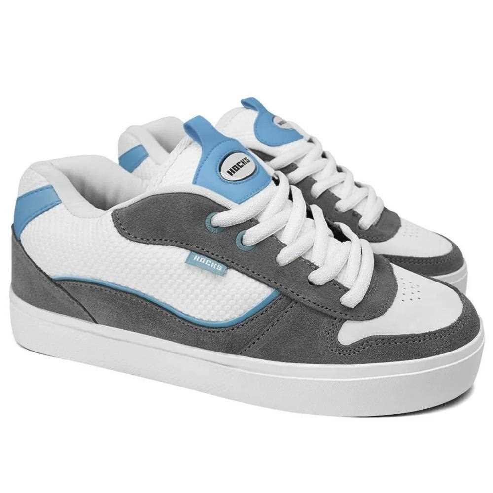 Tenis Hocks Puff Cascalho Uv 310.002.024 Chumbo/Branco/Azul 2