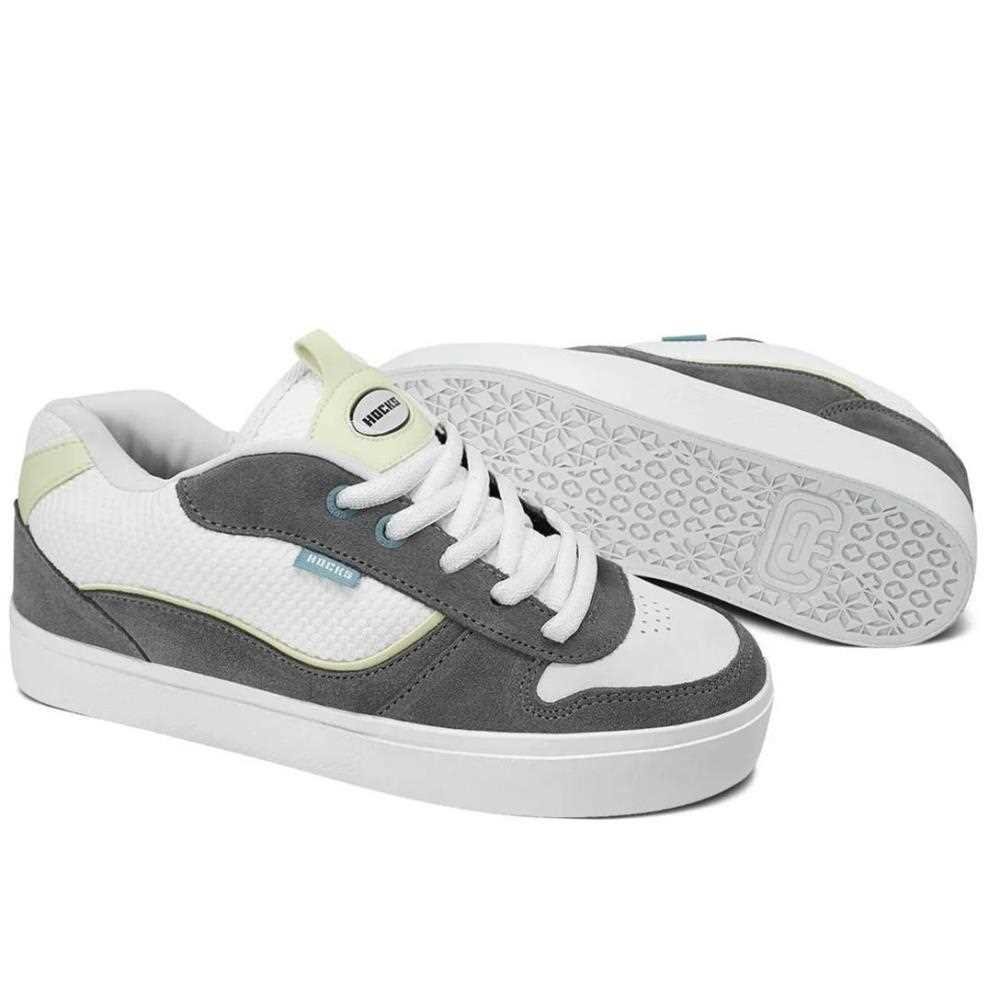 Tenis Hocks Puff Cascalho Uv 310.002.024 Chumbo/Branco/Azul 4