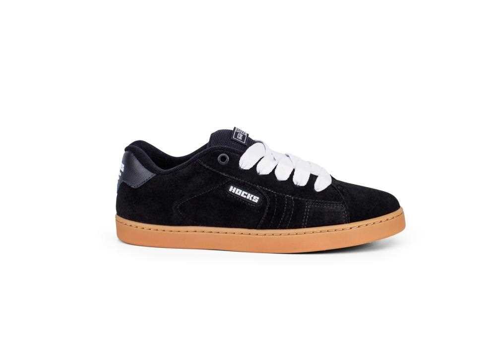 Tenis Hocks 500.003.003 Ruas Skate Preto/Branco/Caramelo 2