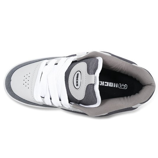 Tenis Hocks Puff 310.002.011 Cinza/Bege/Branco 2