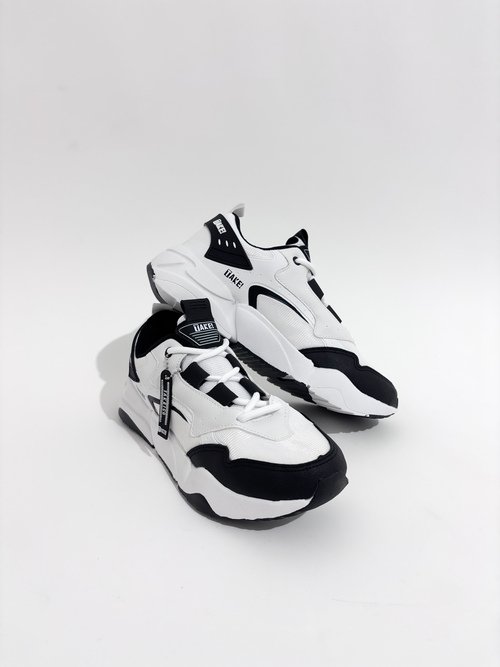 Tênis Take The Moment Tkshoes12  Branco/Preto 4