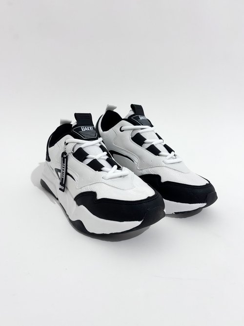 Tênis Take The Moment Tkshoes12  Branco/Preto 5