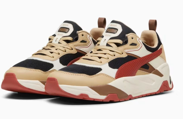 Tênis Puma Trinity 389289 32 Bege/Bordô/Marrom 2