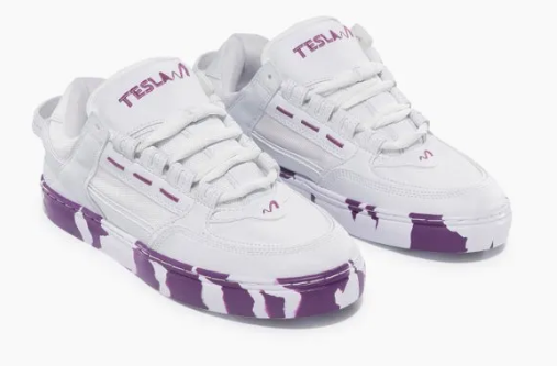Tênis Tesla Coil 1901-20  Branco/Roxo 2