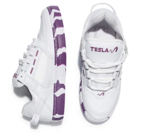 Tênis Tesla Coil 1901-20  Branco/Roxo 3