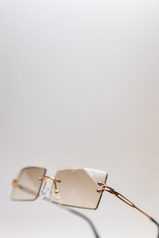 Óculos Take X Biel Tkos591b  Transparente/Dourado/Preto 4