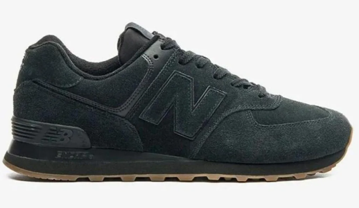 Tênis New Balance U574hb2 574V2  Preto/Marrom 2