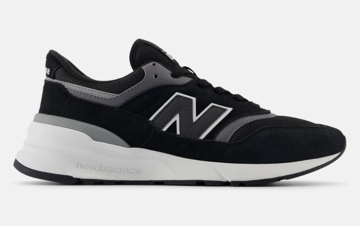 Tênis New Balance U997rhsa 997R  Preto/Branco/Cinza 2