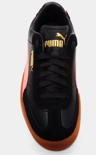 Tênis Puma Zapatillas Club Ii Era 401001 25  Preto/Rosa/Marrom 3