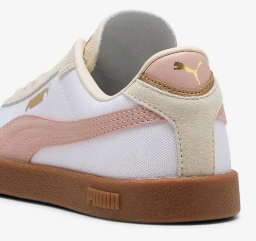 Tênis Puma Zapatillas Club Ii 401001 23  Bege/Rosa/Caramelo 3