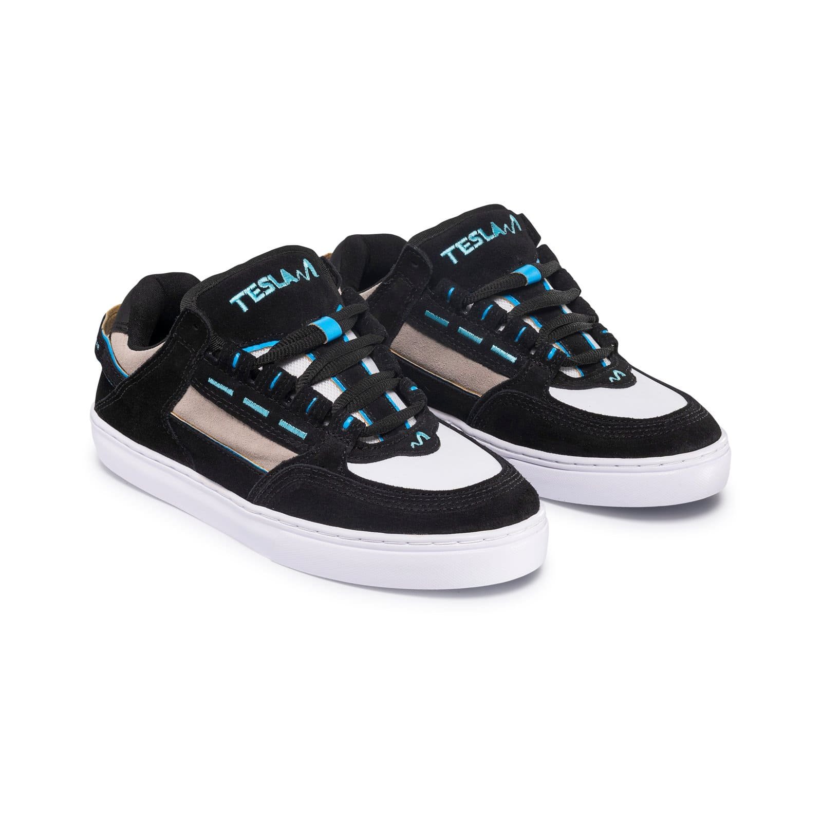 Tênis Tesla Coil 1901-59  Preto/Branco/Azul 2