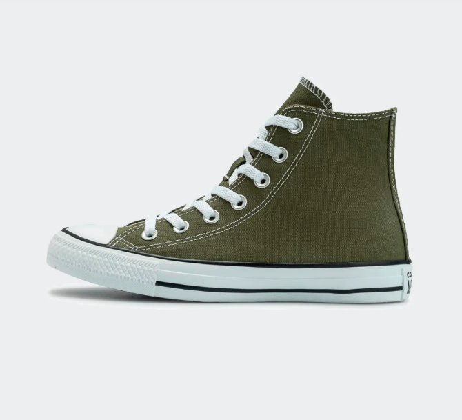 Tênis Converse Ct Hi Ct04190003  Verde Musgo/Preto/Branco 2